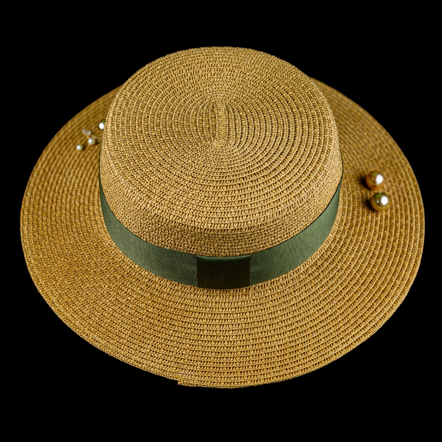 Straw Hat Canatier Collection Flowers