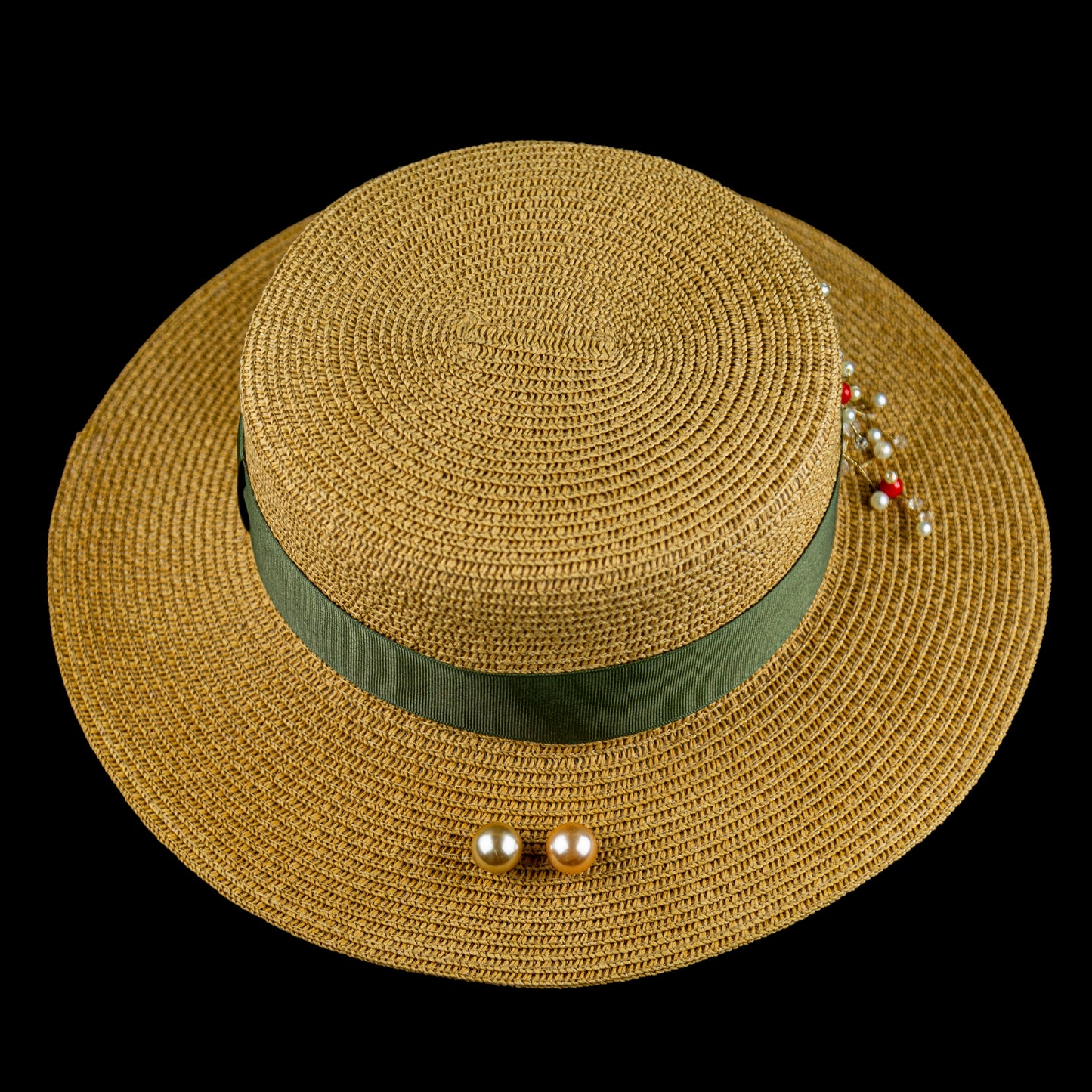 Straw Hat Canatier Collection Flowers